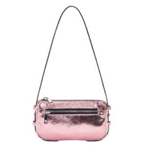 NWT - Metallic Pink shoulder Bag - Pull&Bear